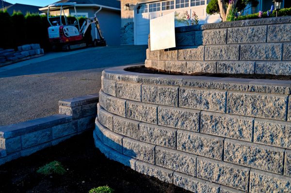 Stone Retaining Wall Repair in San Rafael