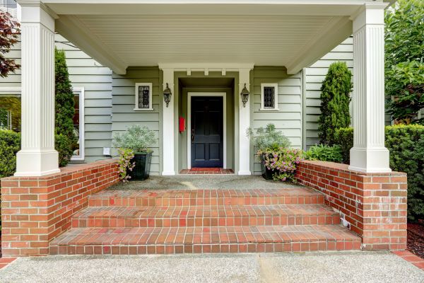 Front Porch Masonry Repair in San Rafael