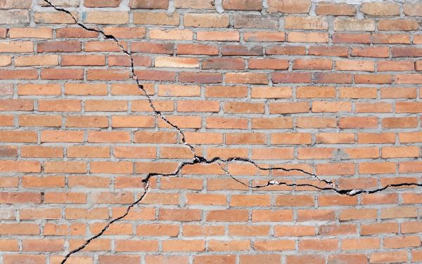 Cracked Brick Repair in San Rafael