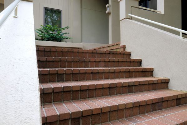 Entryway Brick Repair in San Rafael